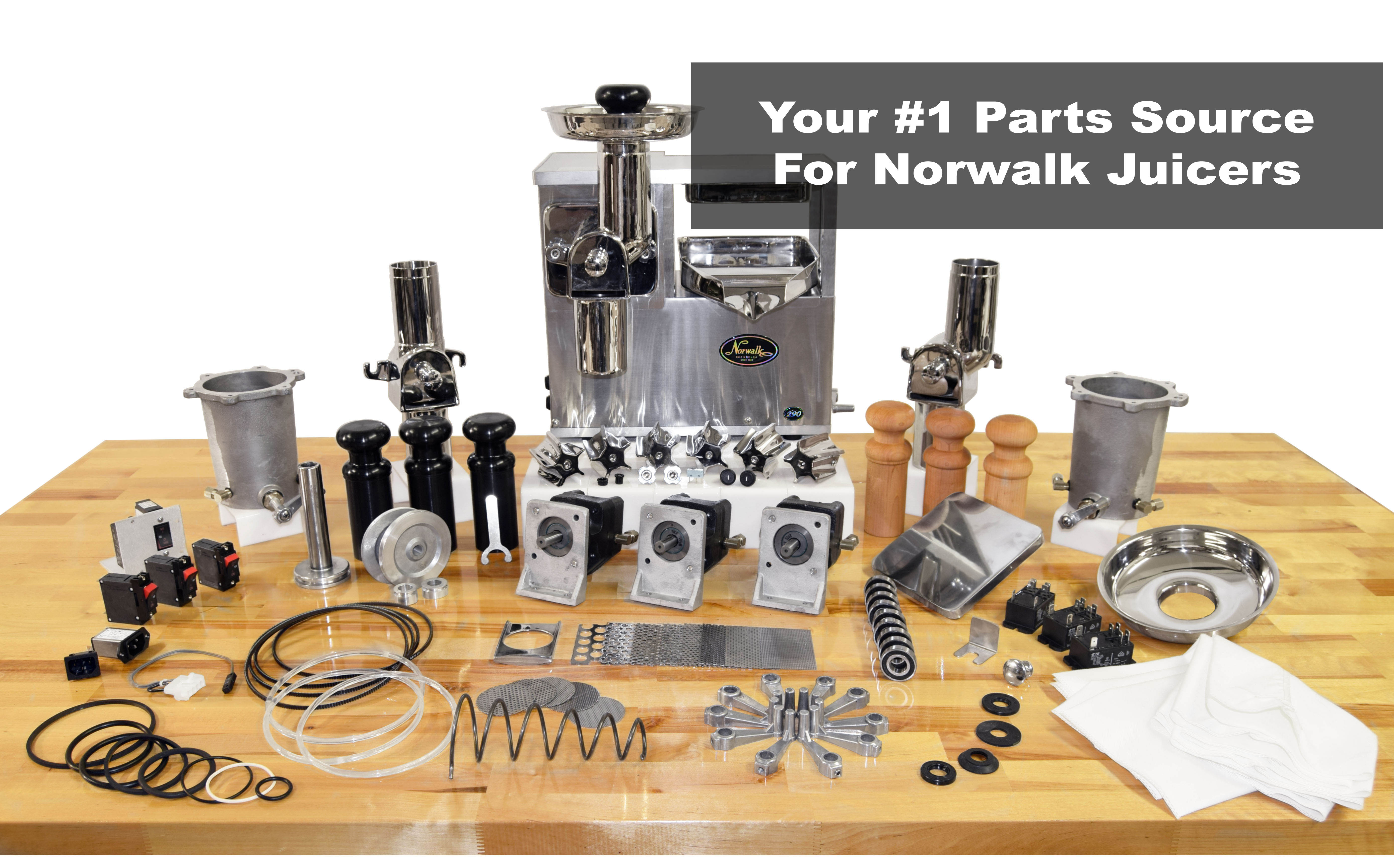 For Reliable Parts And Service of Your Norwalk Juicer